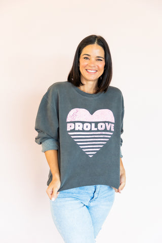 Pro Love Heart Sweatshirt